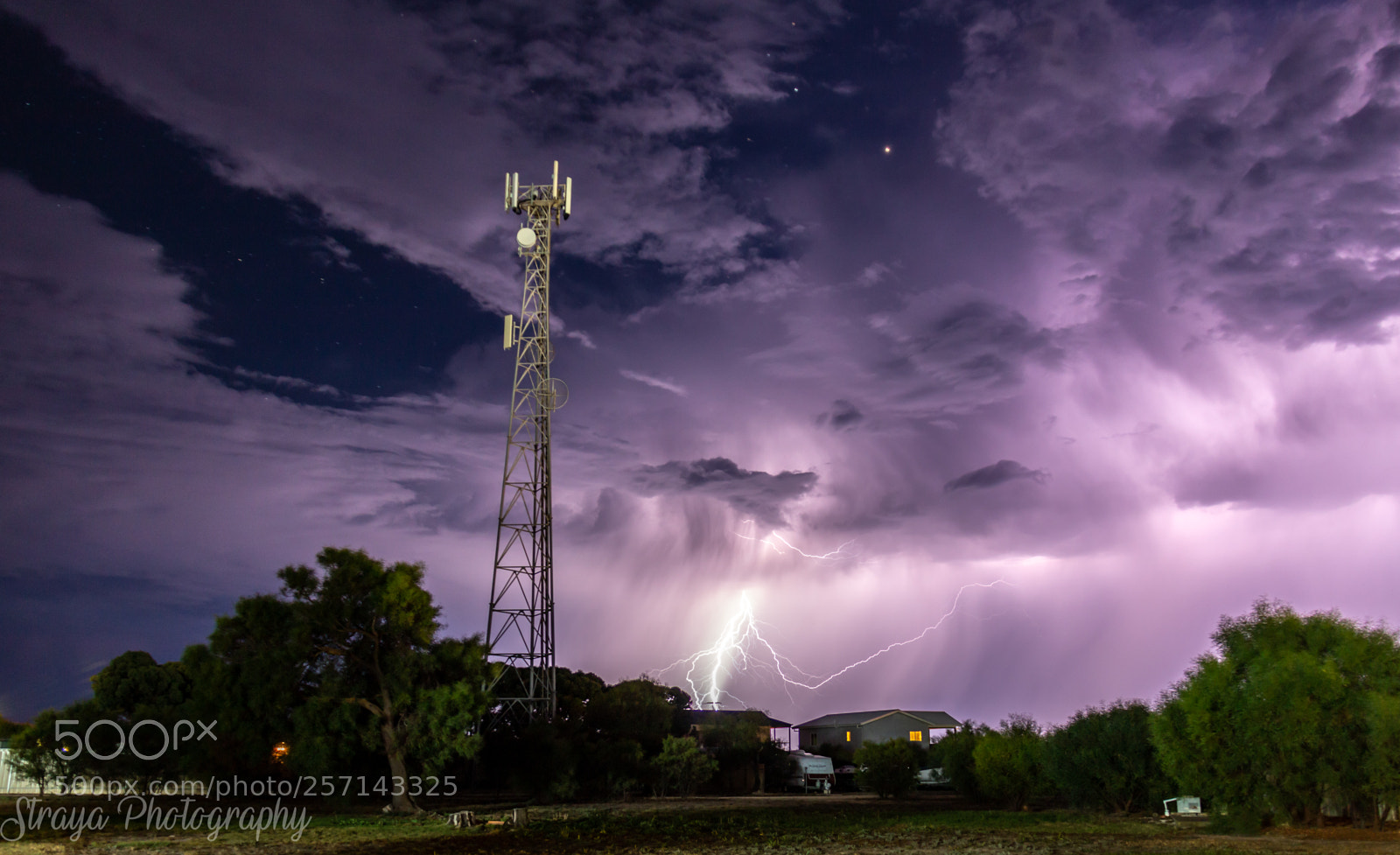 Canon EOS 70D sample photo. Lightning storm photography
