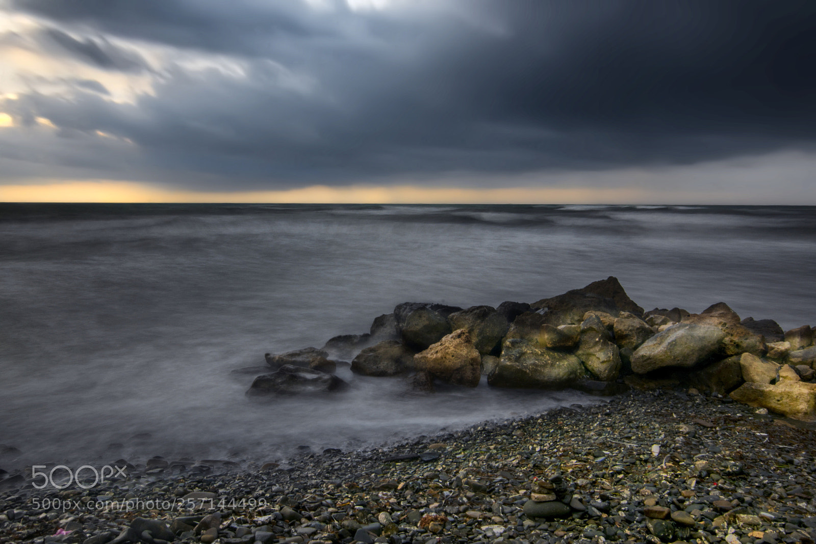 Nikon D810 sample photo. Sunrise by the rocks photography
