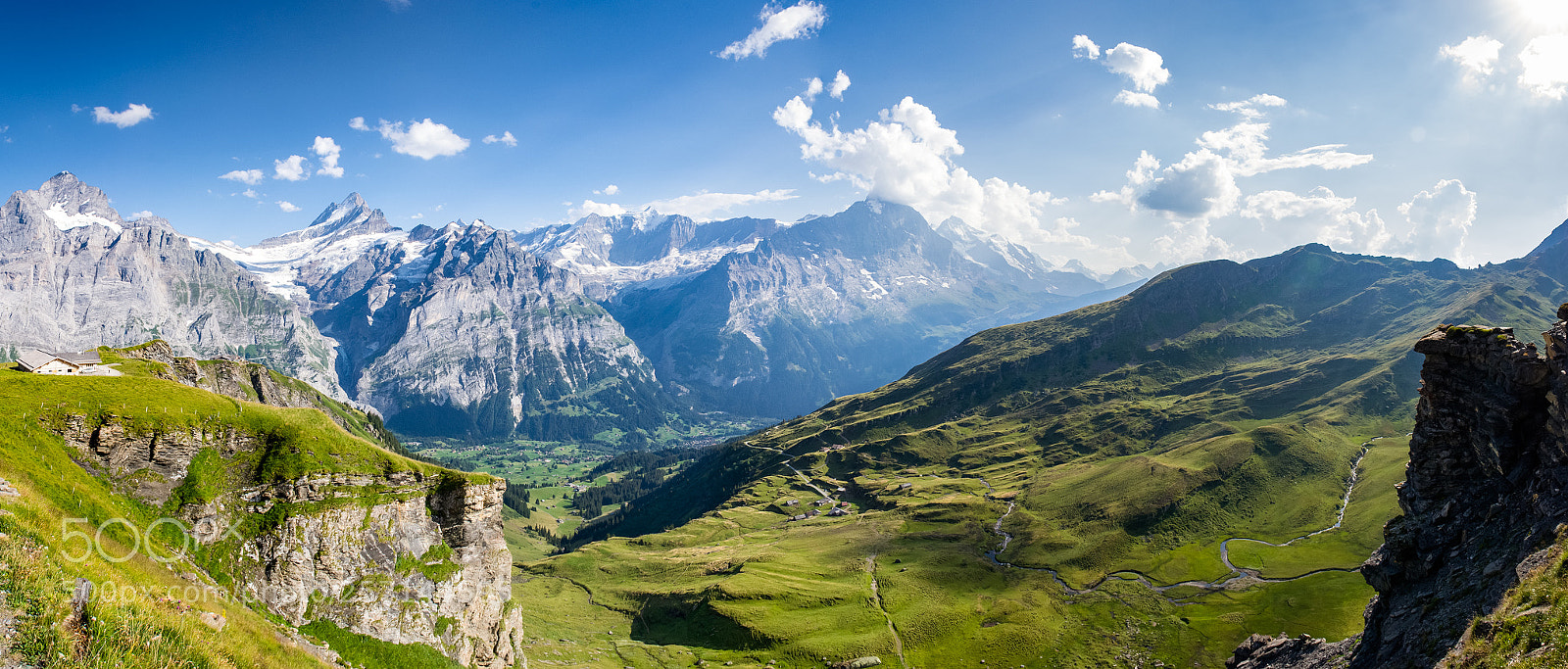 Nikon D3100 sample photo. Biking to grindelwald photography