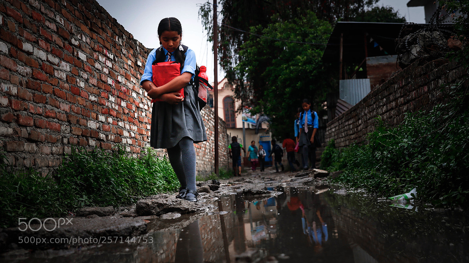 Canon EOS 7D Mark II sample photo. Watery path photography