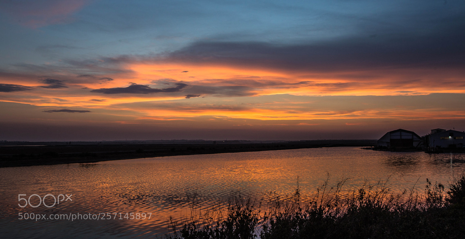Canon EOS 6D sample photo. Sunset on the marsh photography