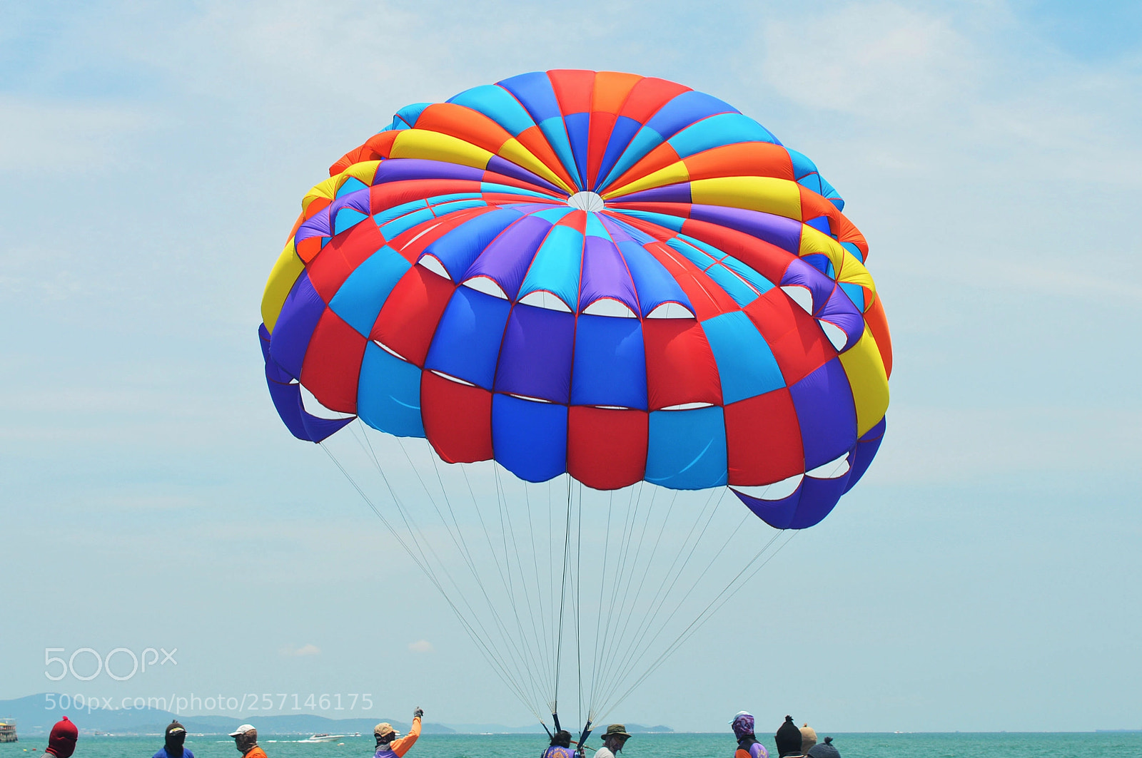 Nikon D3200 sample photo. Parasailing photography