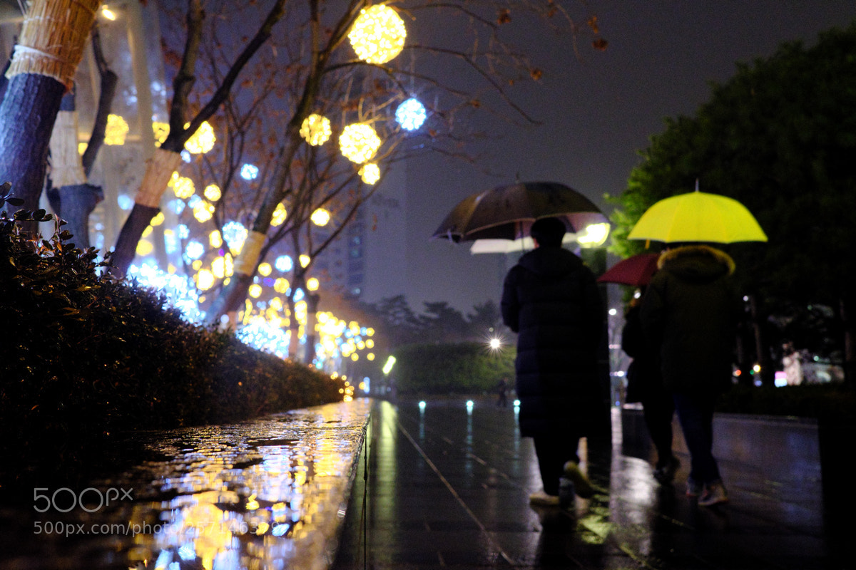 Fujifilm X-T20 sample photo. On a rainy day photography