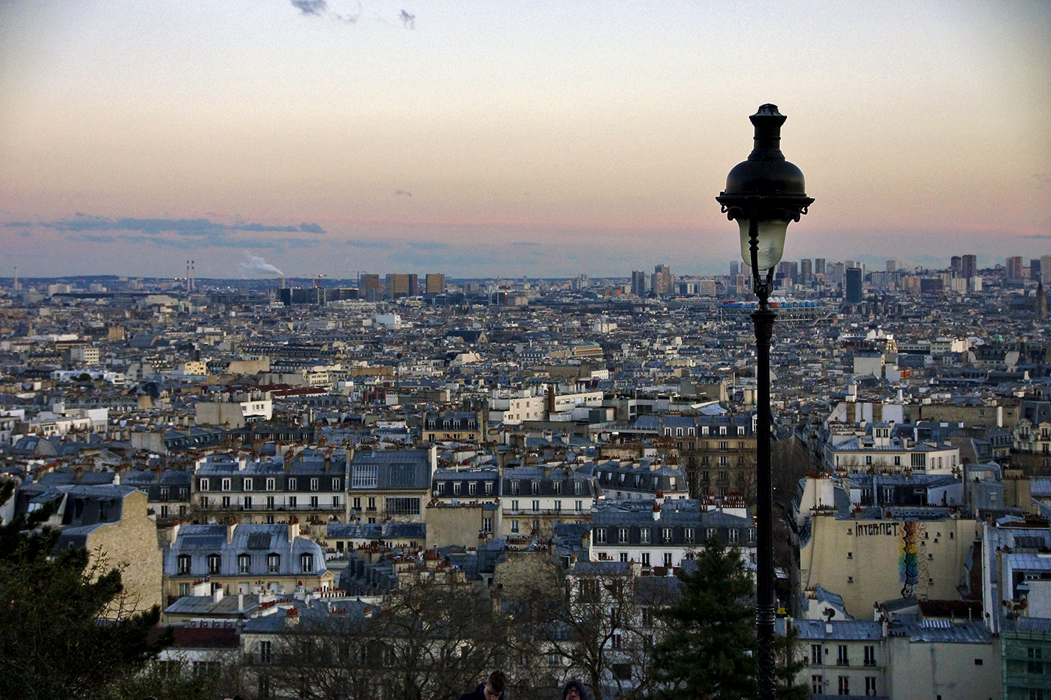 Sony SLT-A65 (SLT-A65V) sample photo. Sunset in paris photography