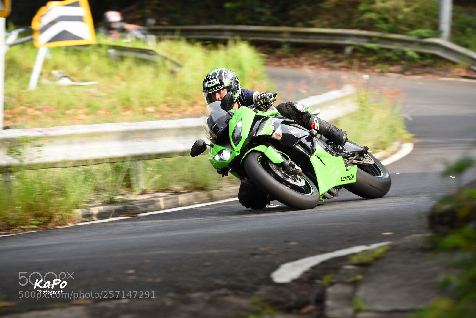 Nikon D750 sample photo. Kawasaki zx6r photography
