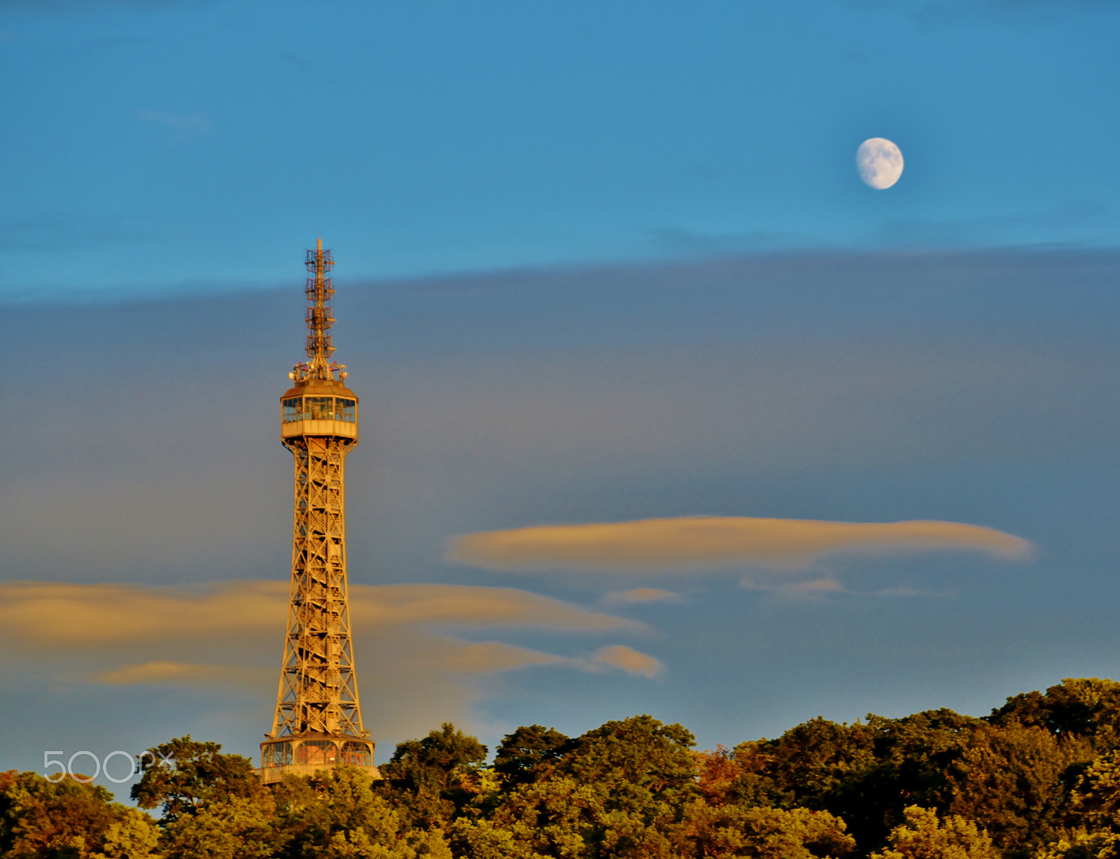 Nikon D5500 sample photo. Under the daytime moon photography