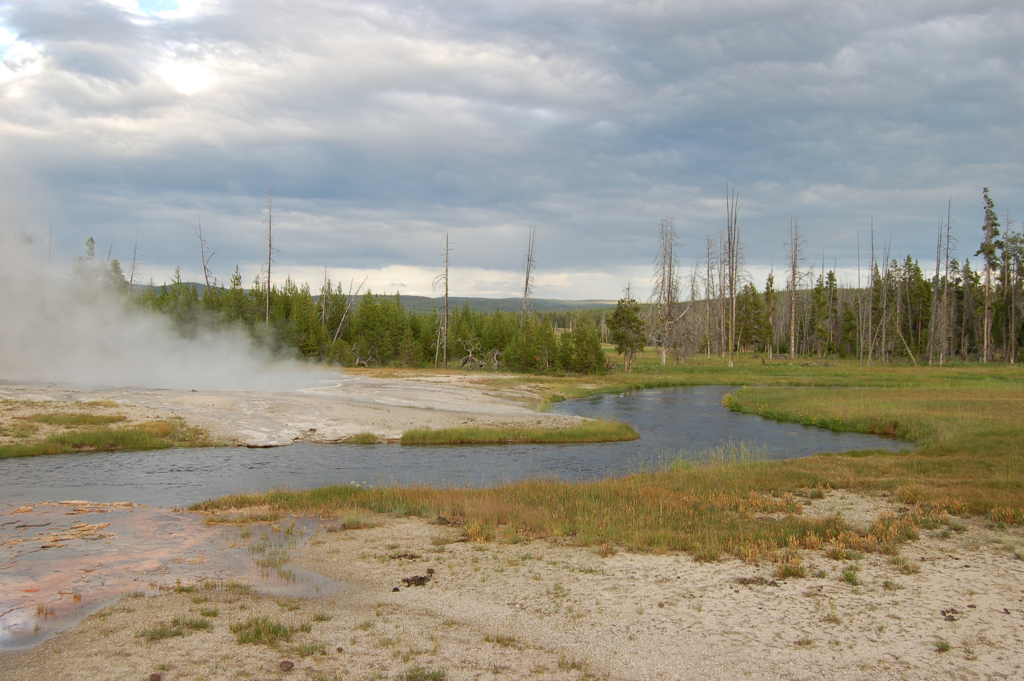 AF-S DX Zoom-Nikkor 18-55mm f/3.5-5.6G ED sample photo. In yellowstone np photography
