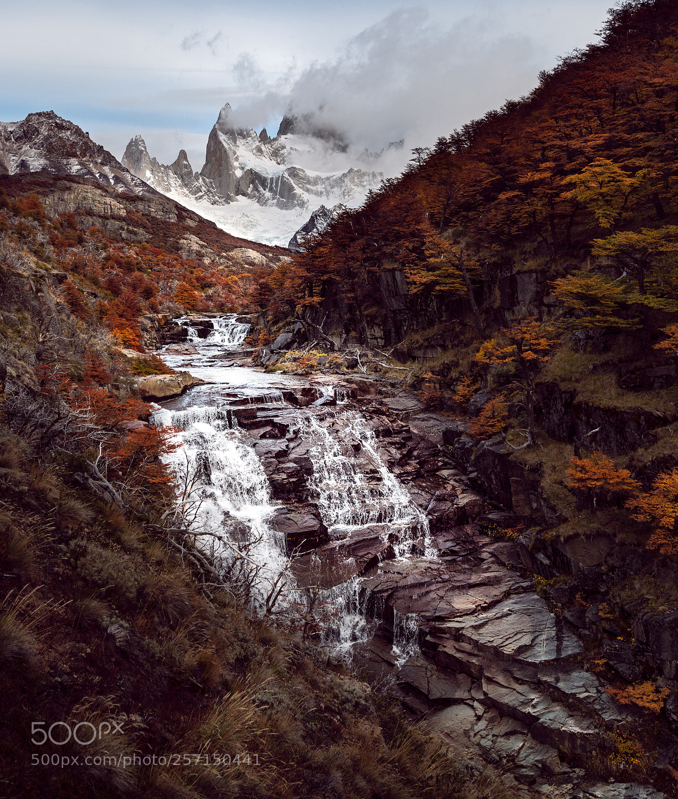 Nikon D850 sample photo. River to fitz roy photography