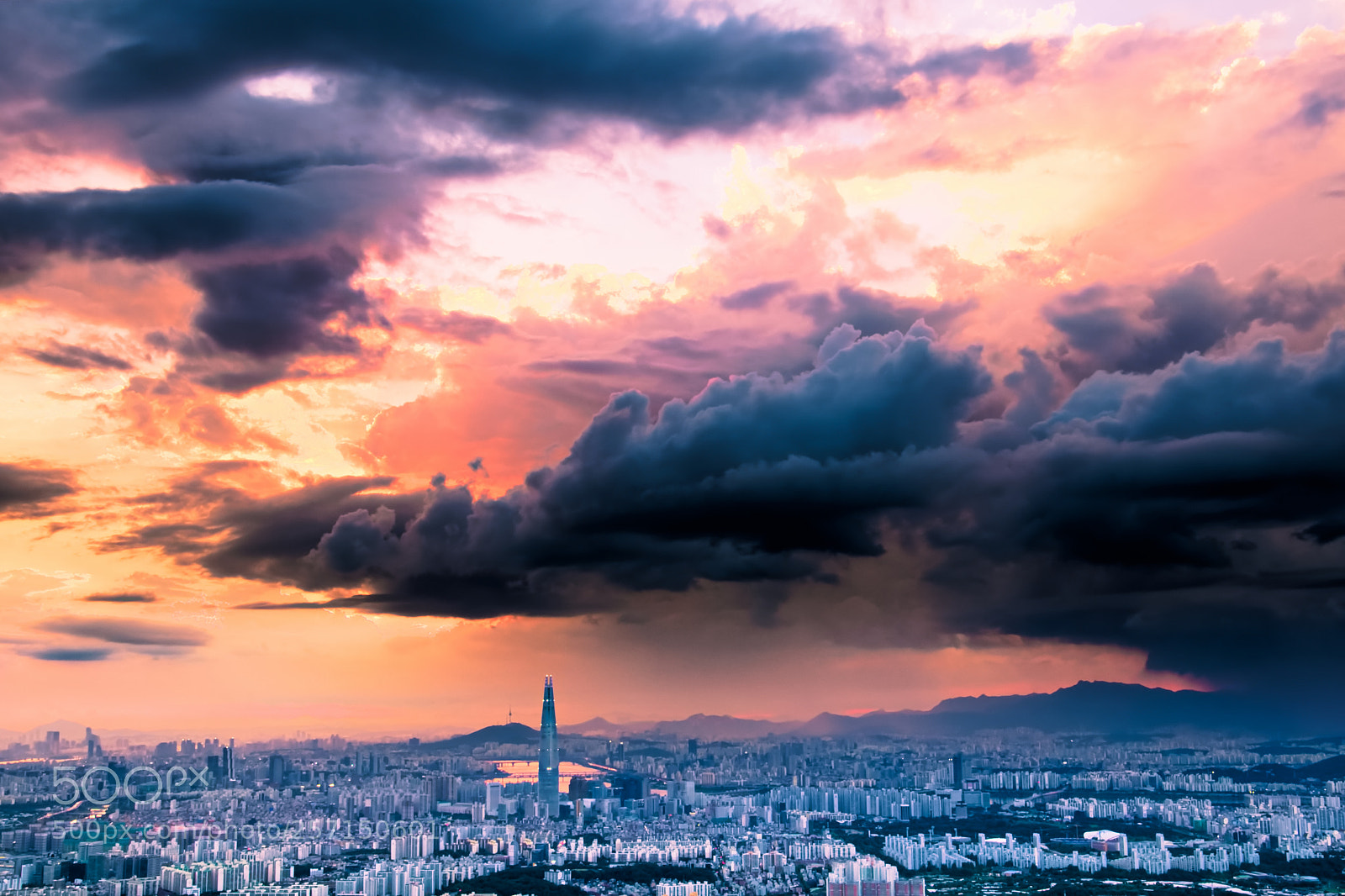 Nikon D5500 sample photo. Cloudscape & cityscape photography