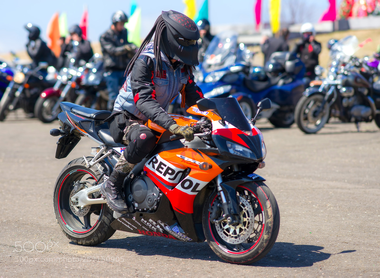 Sony Alpha DSLR-A850 sample photo. Motor rally in honor photography