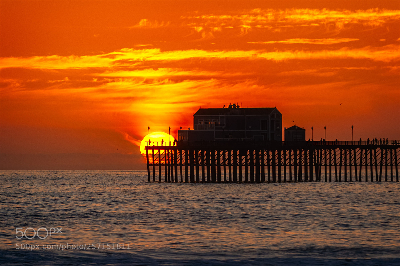 Nikon D500 sample photo. The oceanside pier at photography