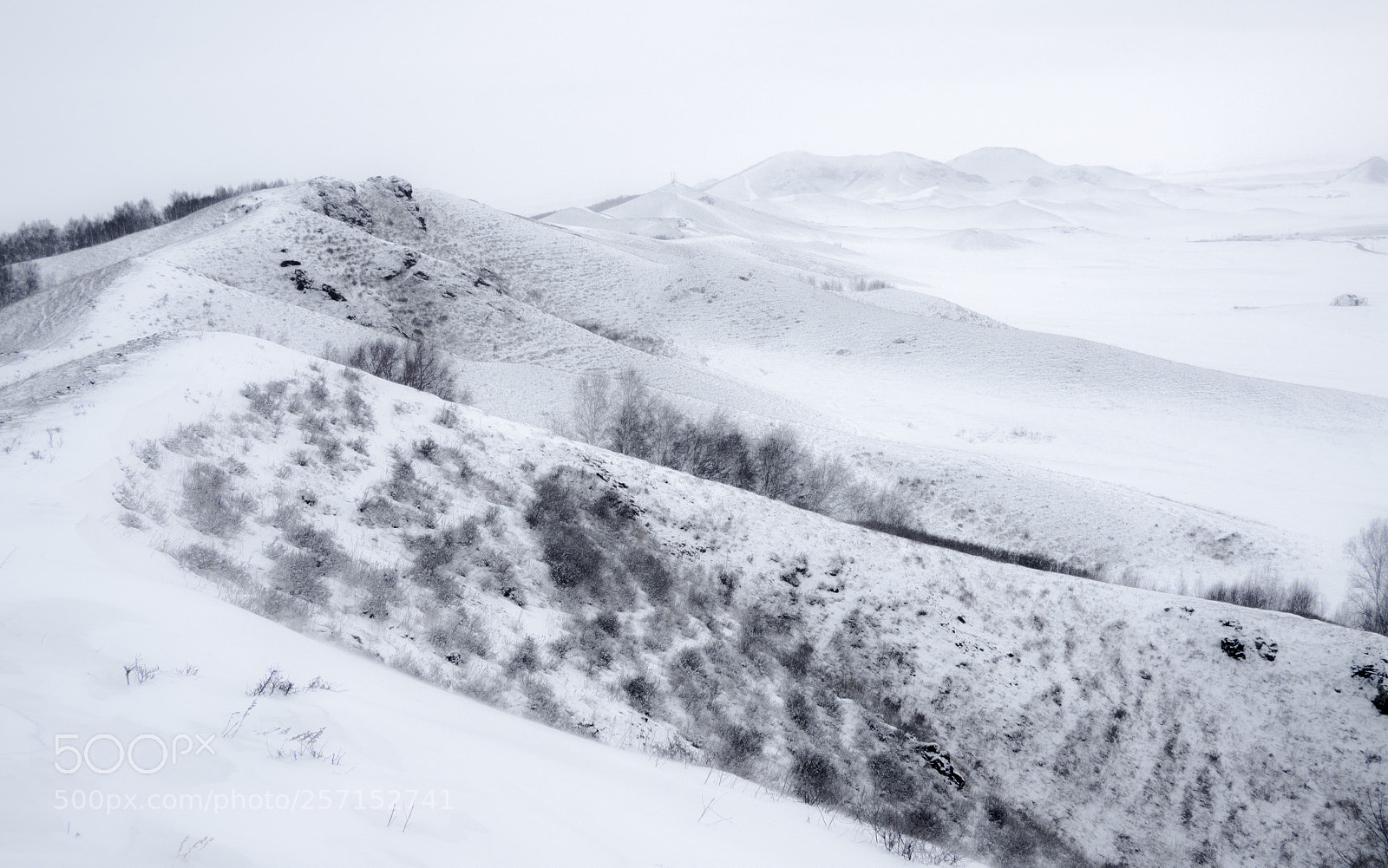 Olympus OM-D E-M10 sample photo. 水墨雪域 2 photography