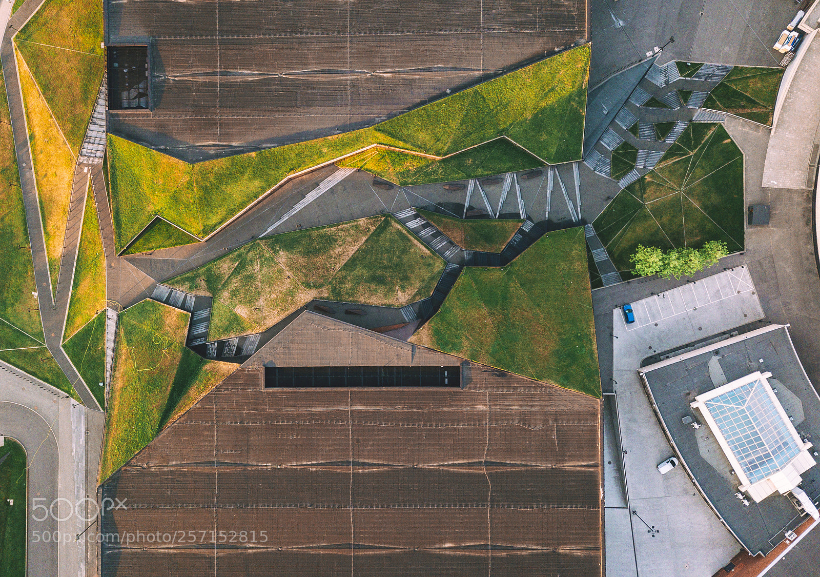 DJI FC220 sample photo. International congress centre in photography