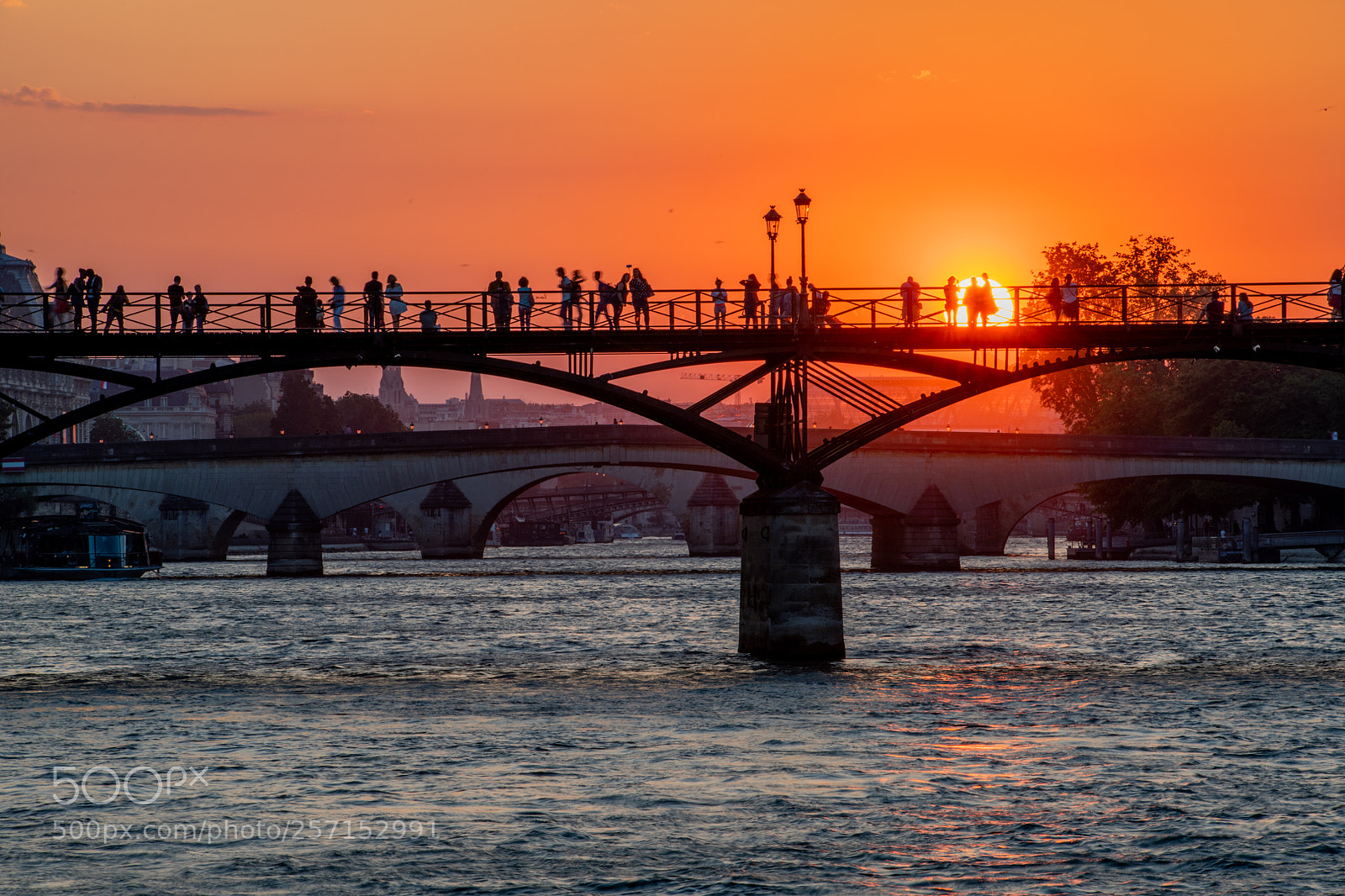 Nikon D850 sample photo. Pont des arts photography