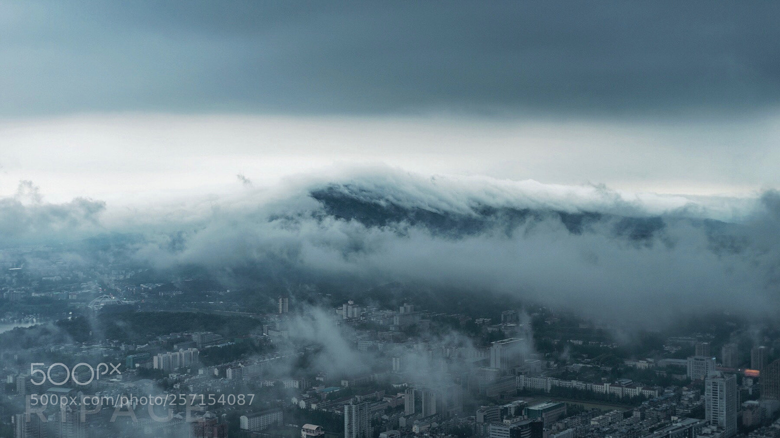 Sony a7 II sample photo. Mountain in the rain? photography
