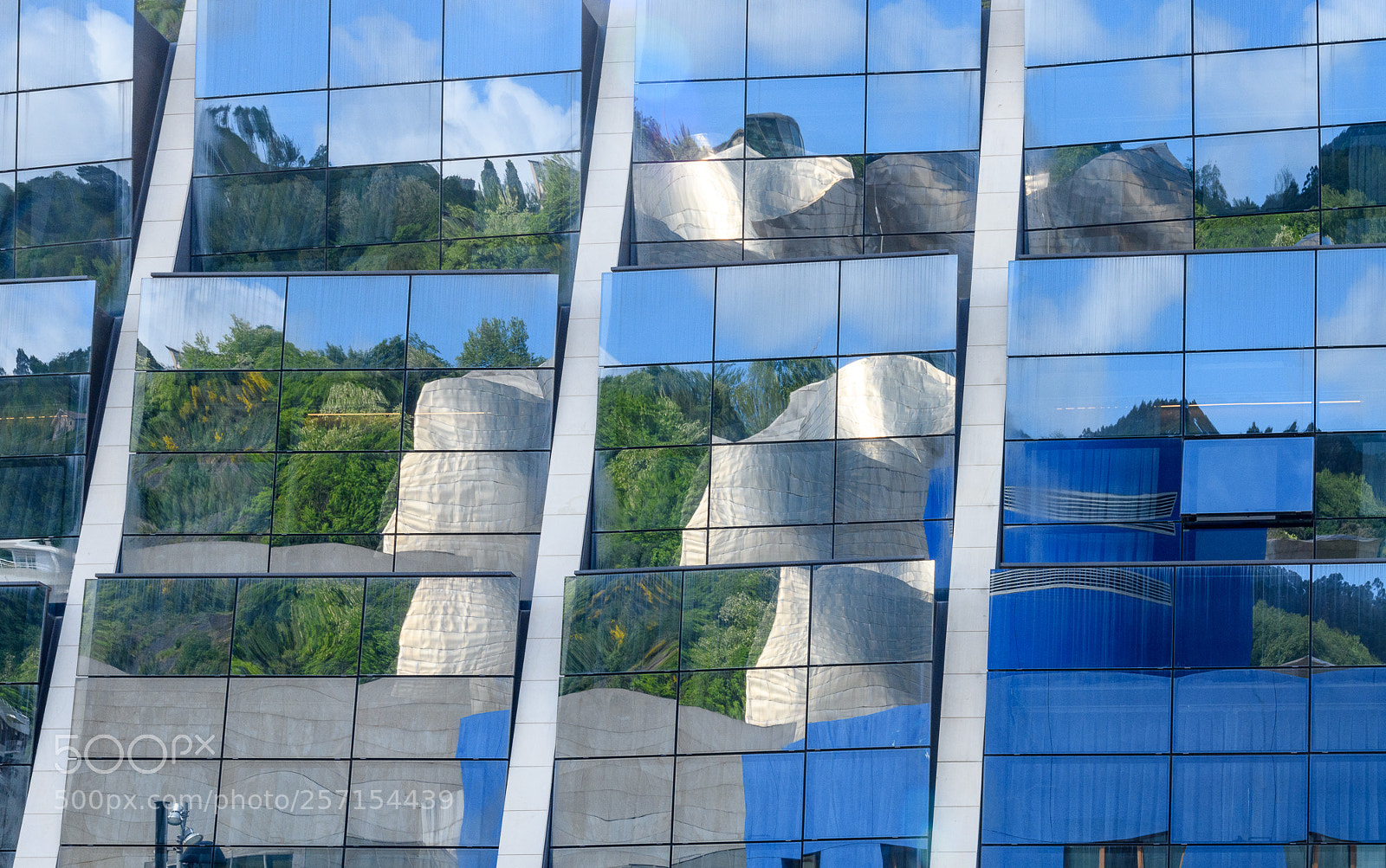 Nikon D850 sample photo. Bilbao reflections photography