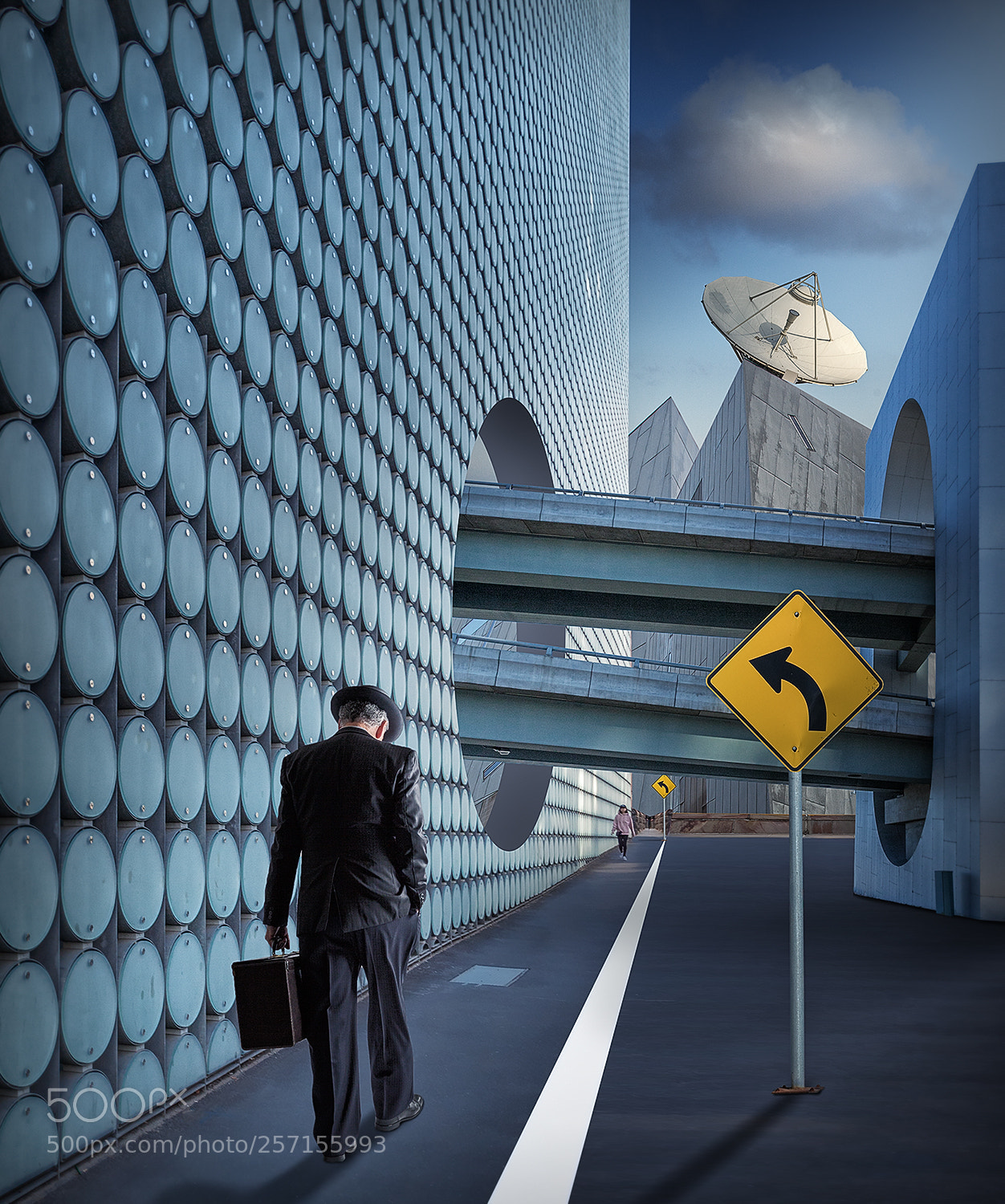Canon EOS 5D Mark II sample photo. Lonely men build lonely photography