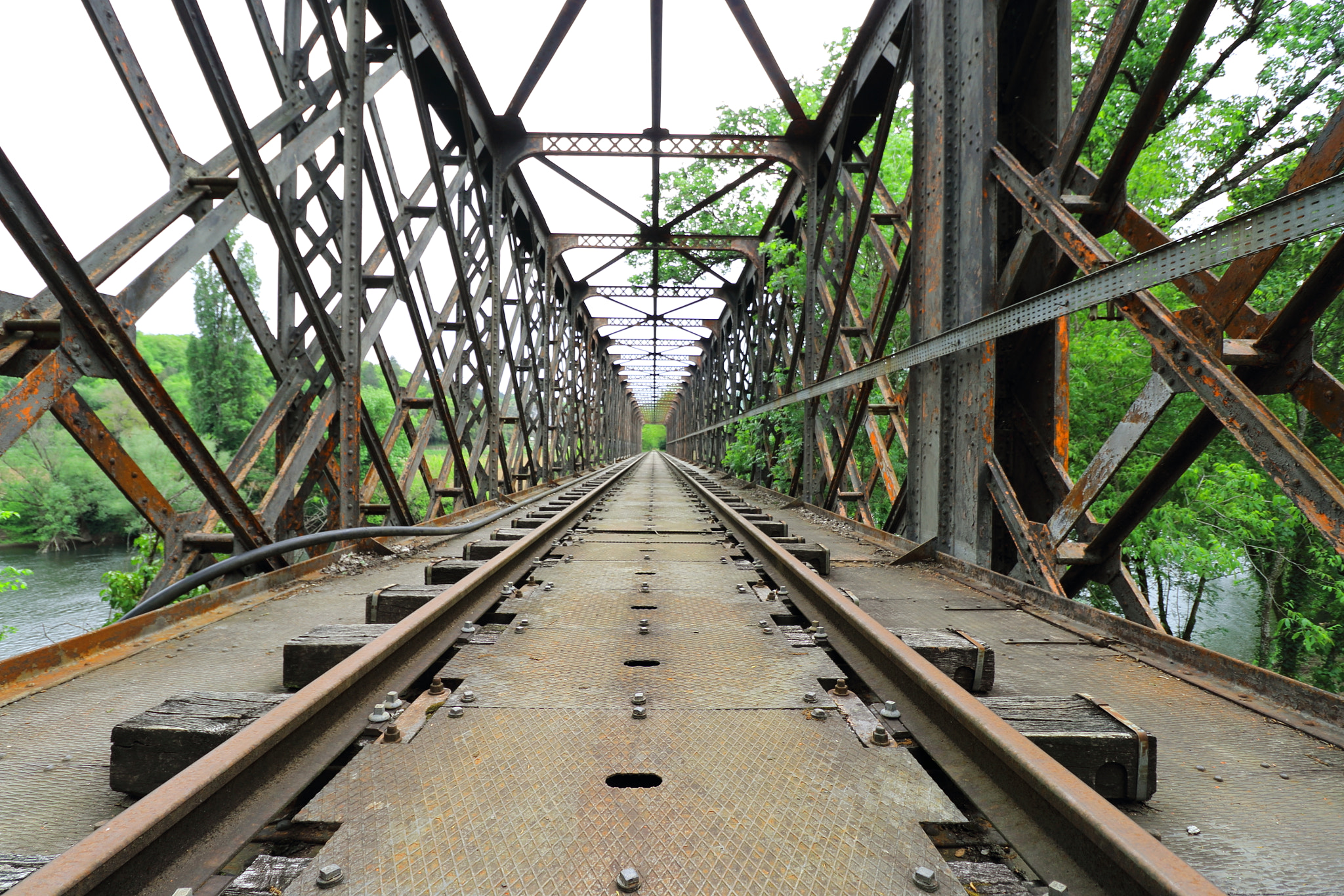 Canon EOS 80D sample photo. Old railway bridge photography