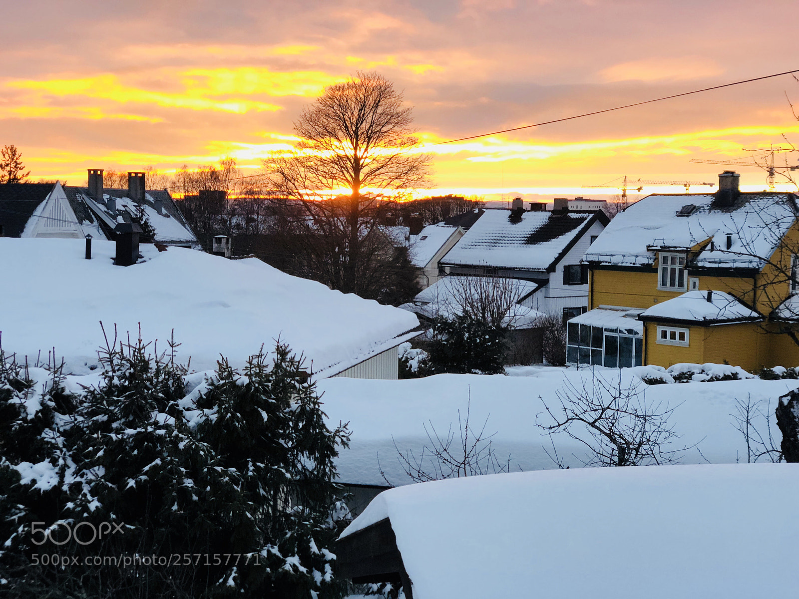 Apple iPhone X sample photo. Norway twilight  photography