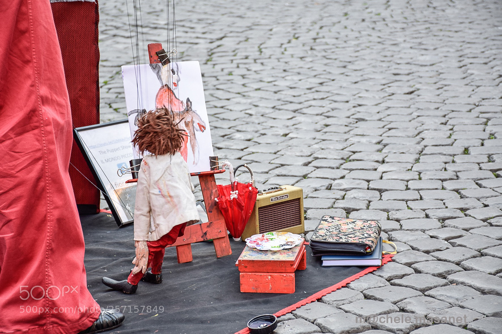 Nikon D5300 sample photo. Street puppet photography