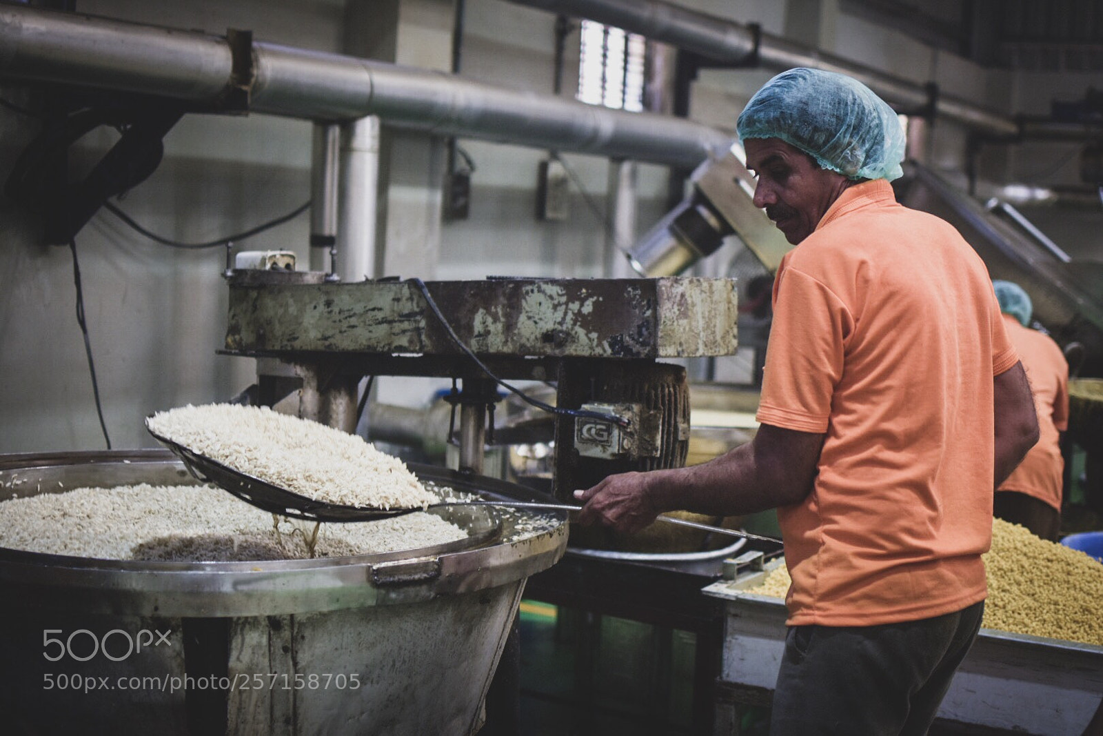 Nikon D7200 sample photo. Man at work factory photography
