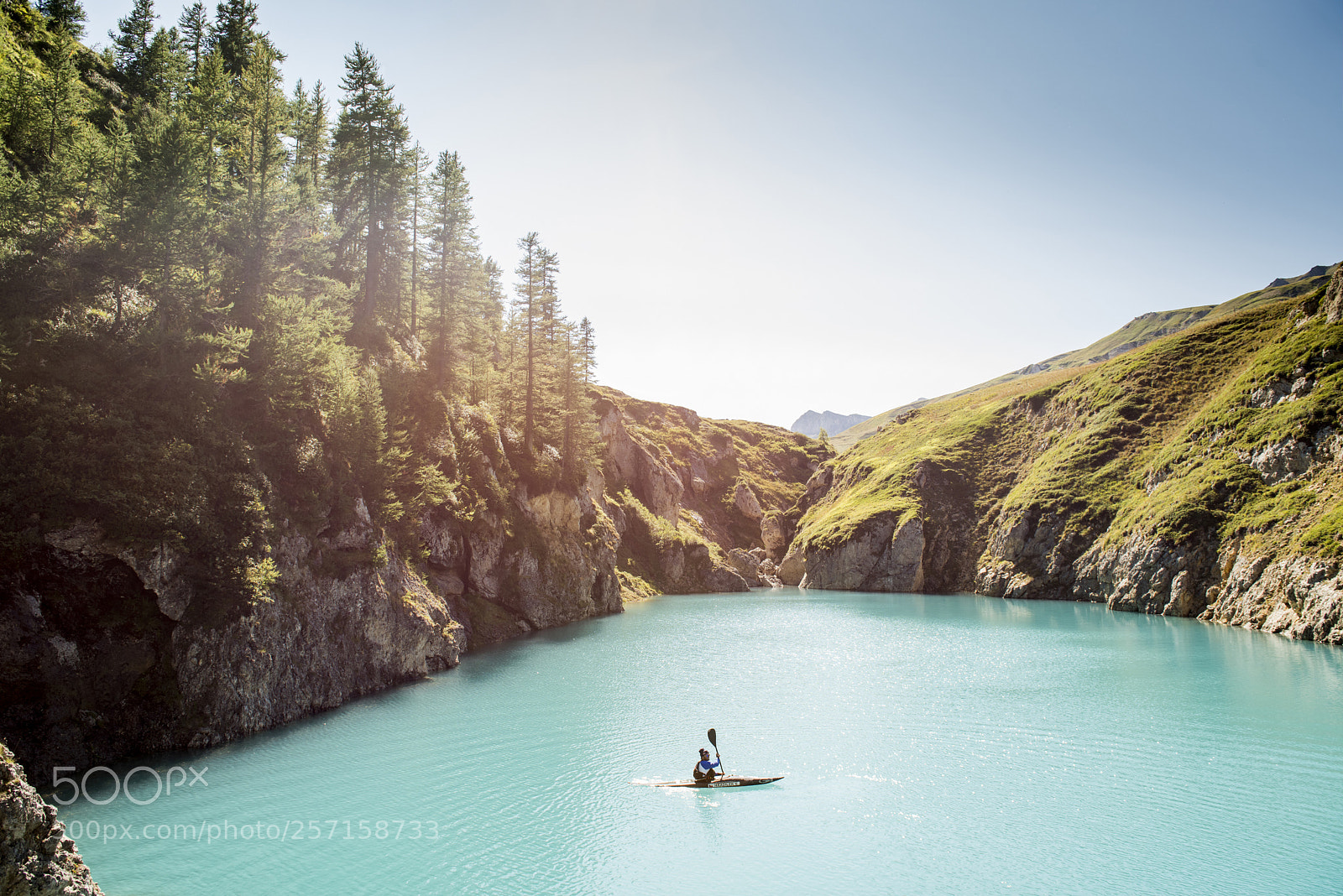Nikon D810 sample photo. Paddling through le lac photography