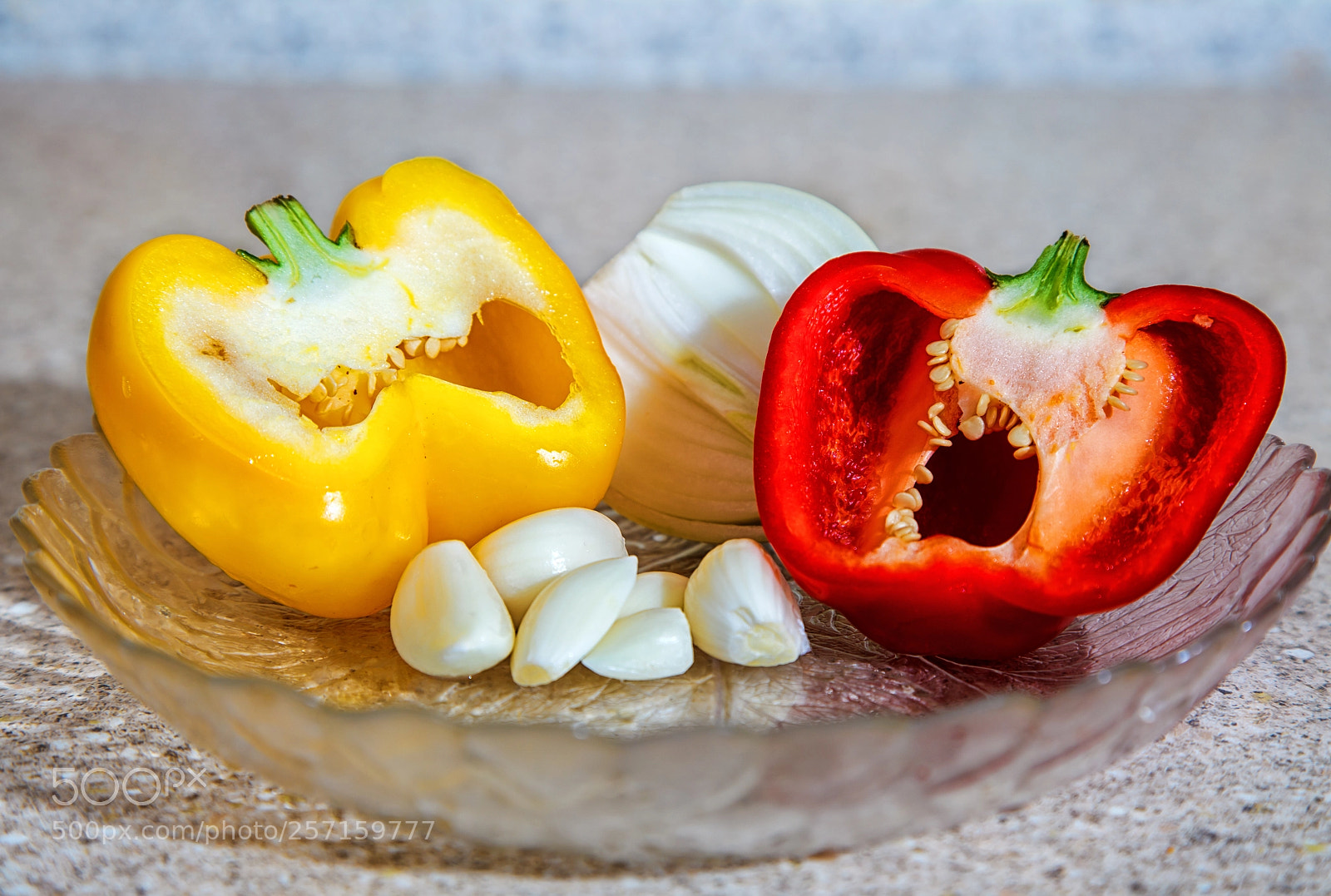 Canon EOS 5D Mark II sample photo. Two sweet peppers onion photography