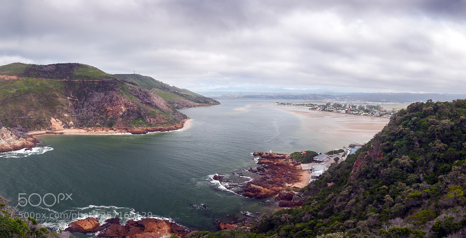 Nikon D300 sample photo. Knysna panorama photography