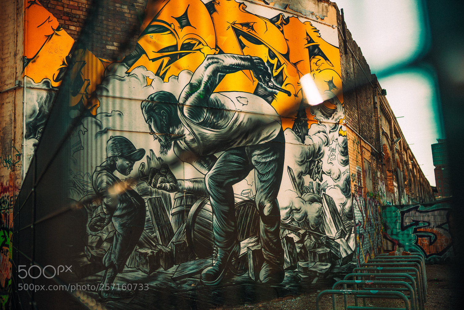 Sony a7R II sample photo. Street art photography