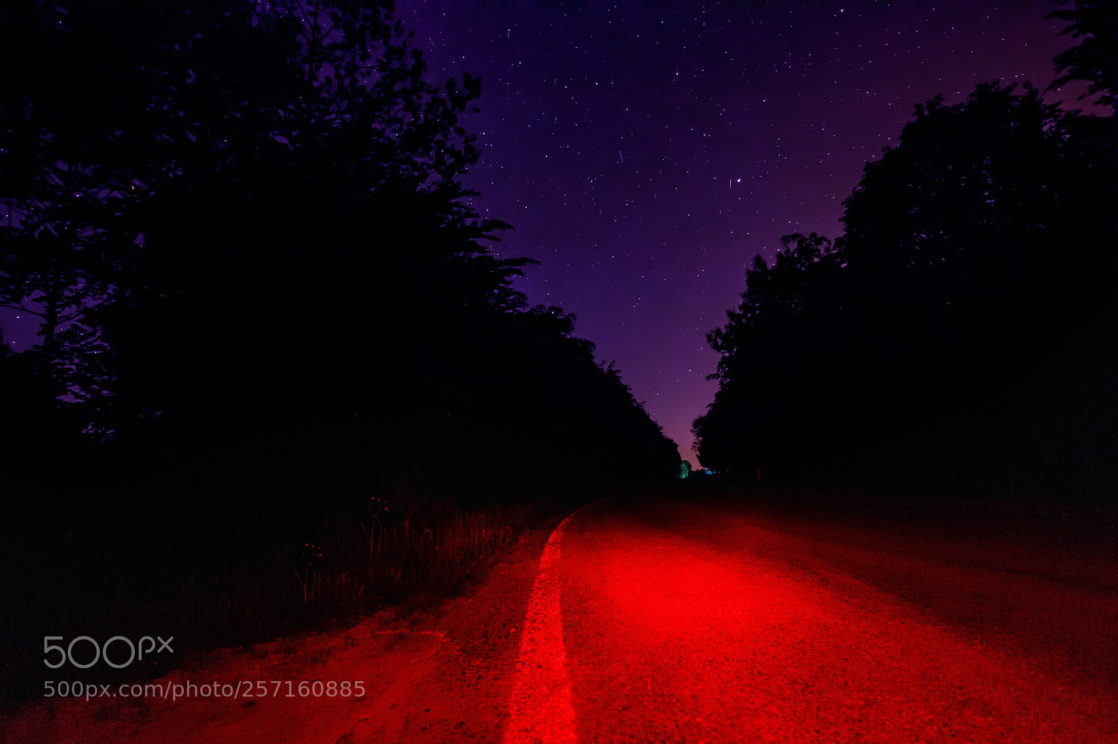 Canon EOS 70D sample photo. Red road photography