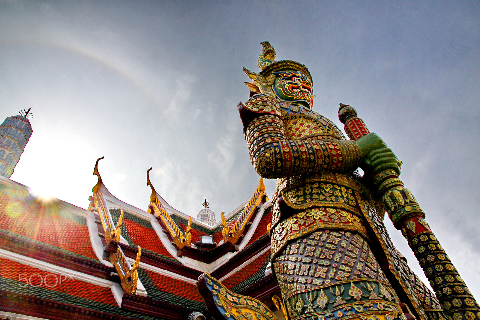 Canon EOS 50D sample photo. Thai giant guard photography