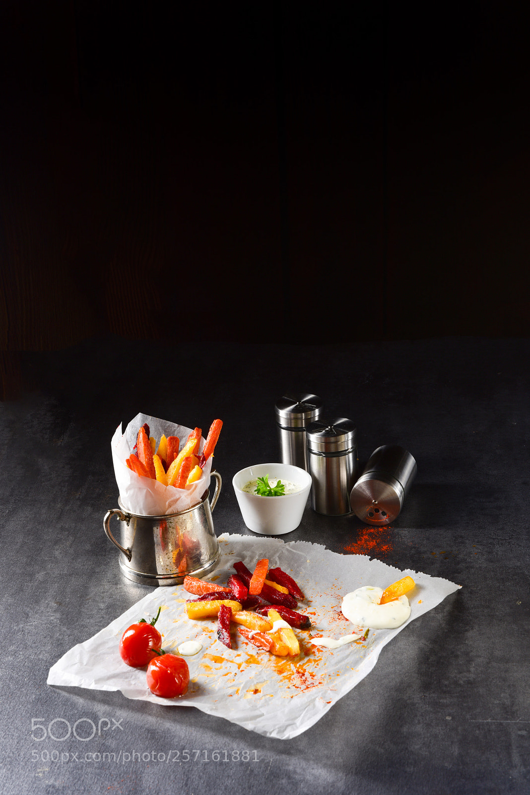 Nikon D810 sample photo. Vegetable french fries with photography