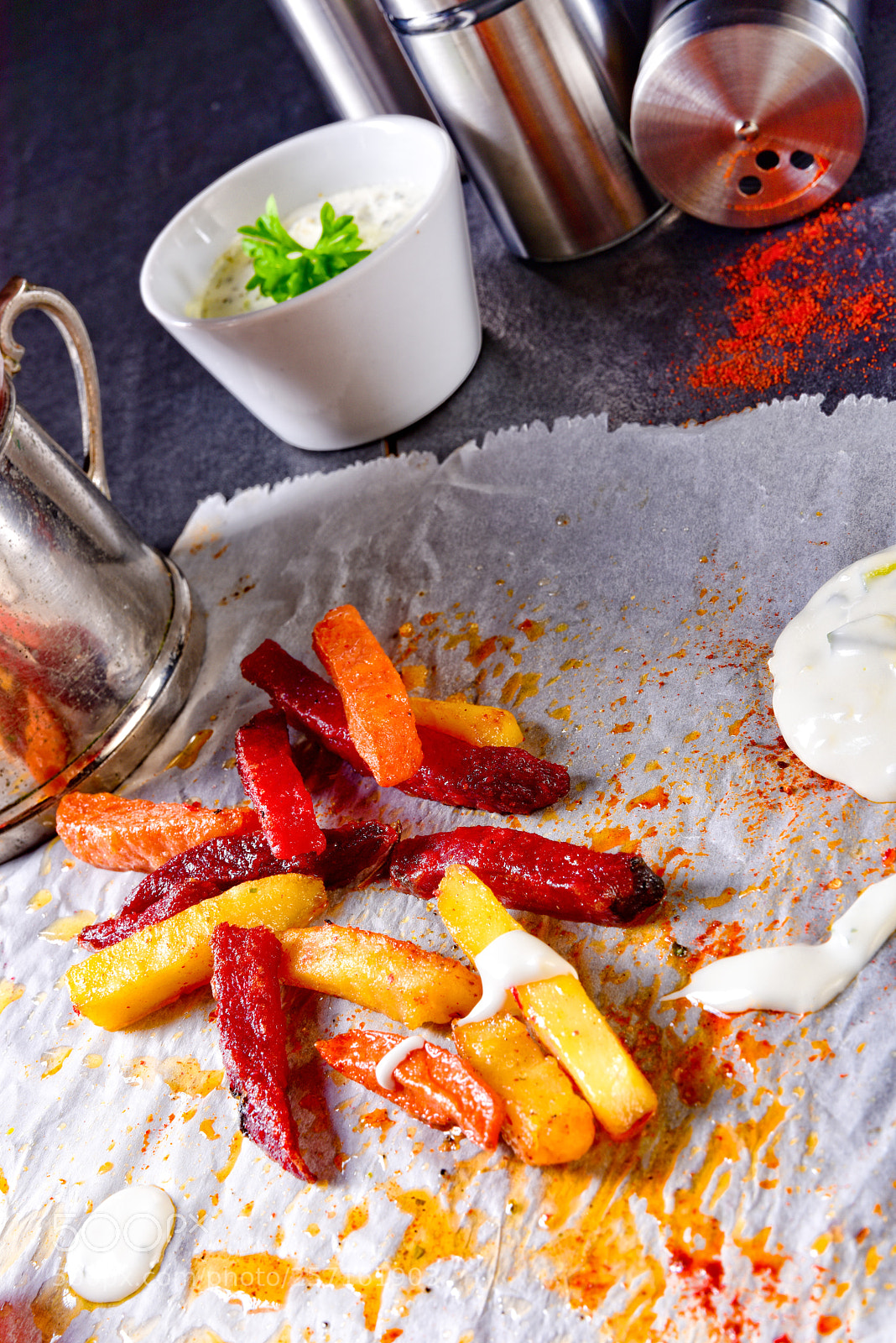 Nikon D810 sample photo. Vegetable french fries with photography