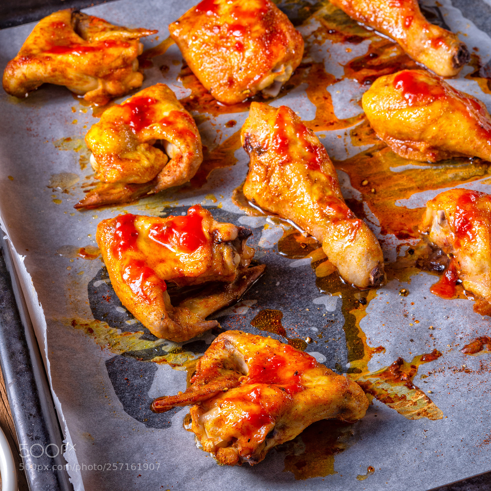 Nikon D810 sample photo. Rustic backed chicken wings,legs photography