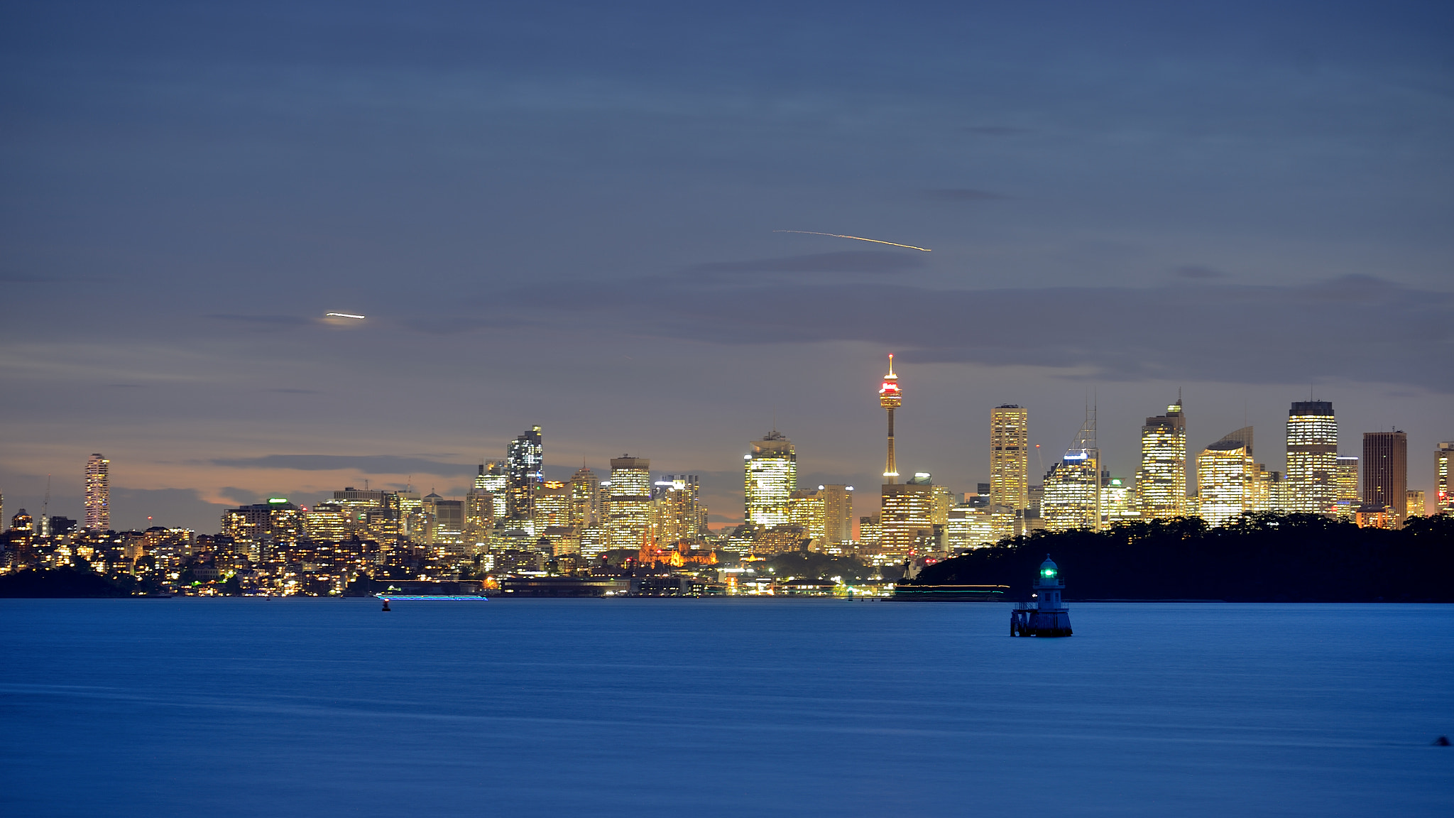 Nikon Df sample photo. Skyline of sydney photography