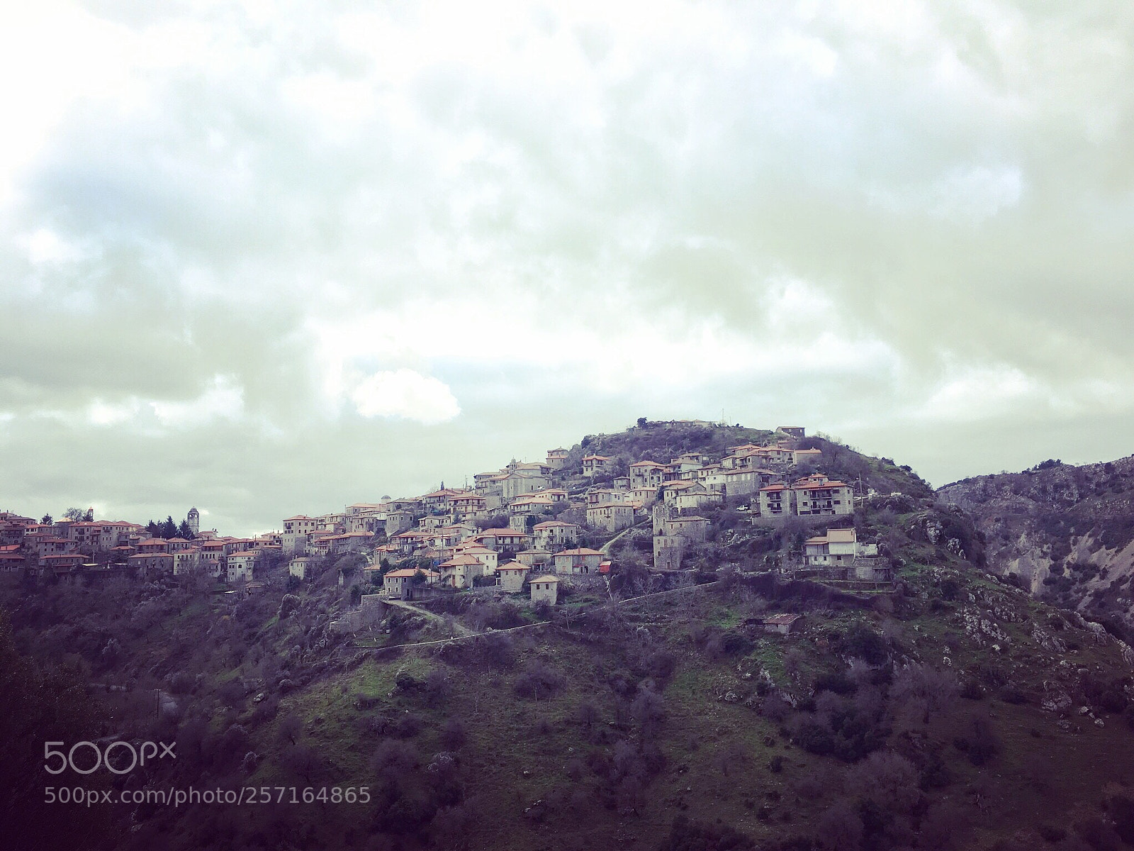 Apple iPhone 6s Plus sample photo. A gloomy dimitsana photography