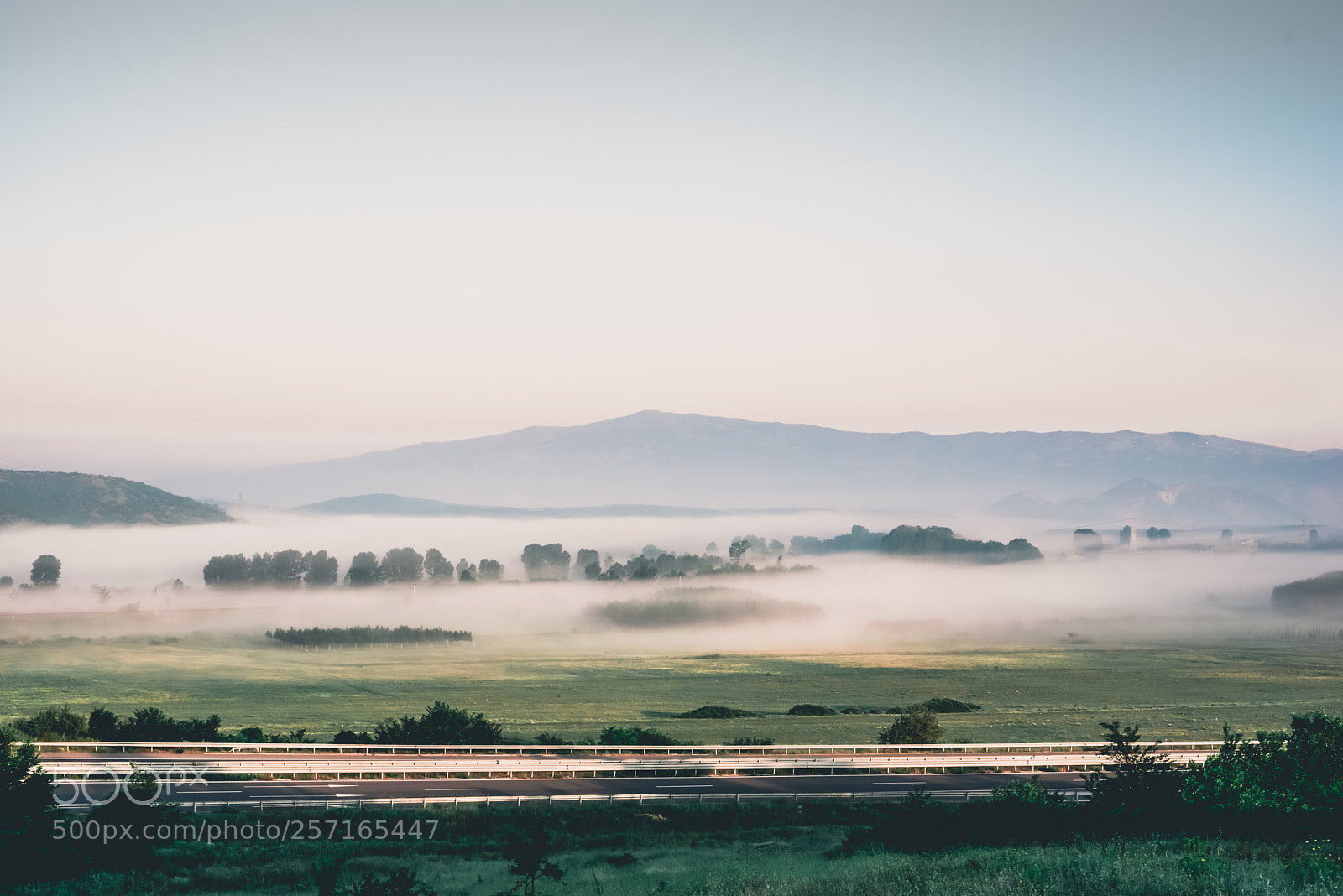 Nikon D750 sample photo. Misty valley photography