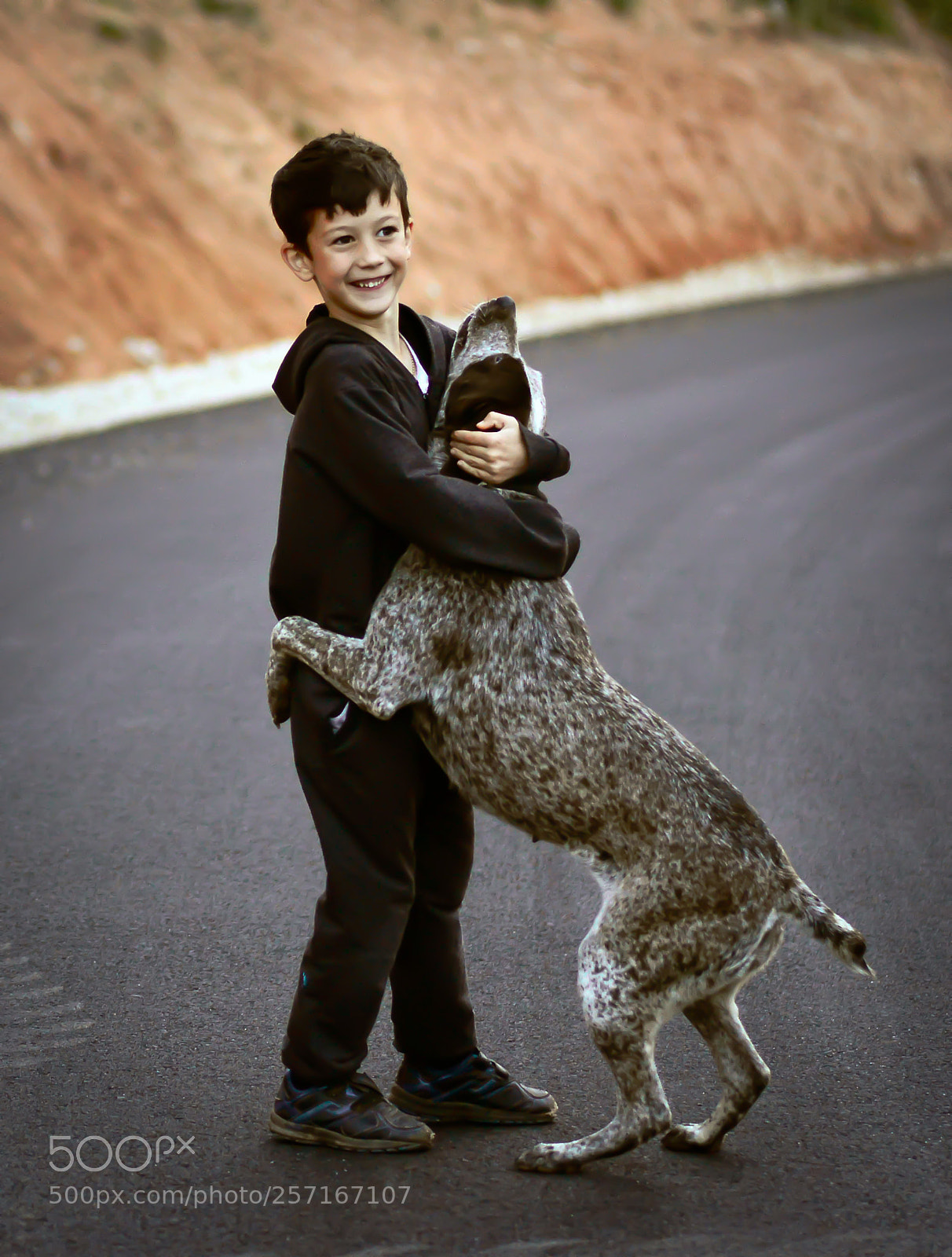 Nikon D800 sample photo. Boy and best friend photography