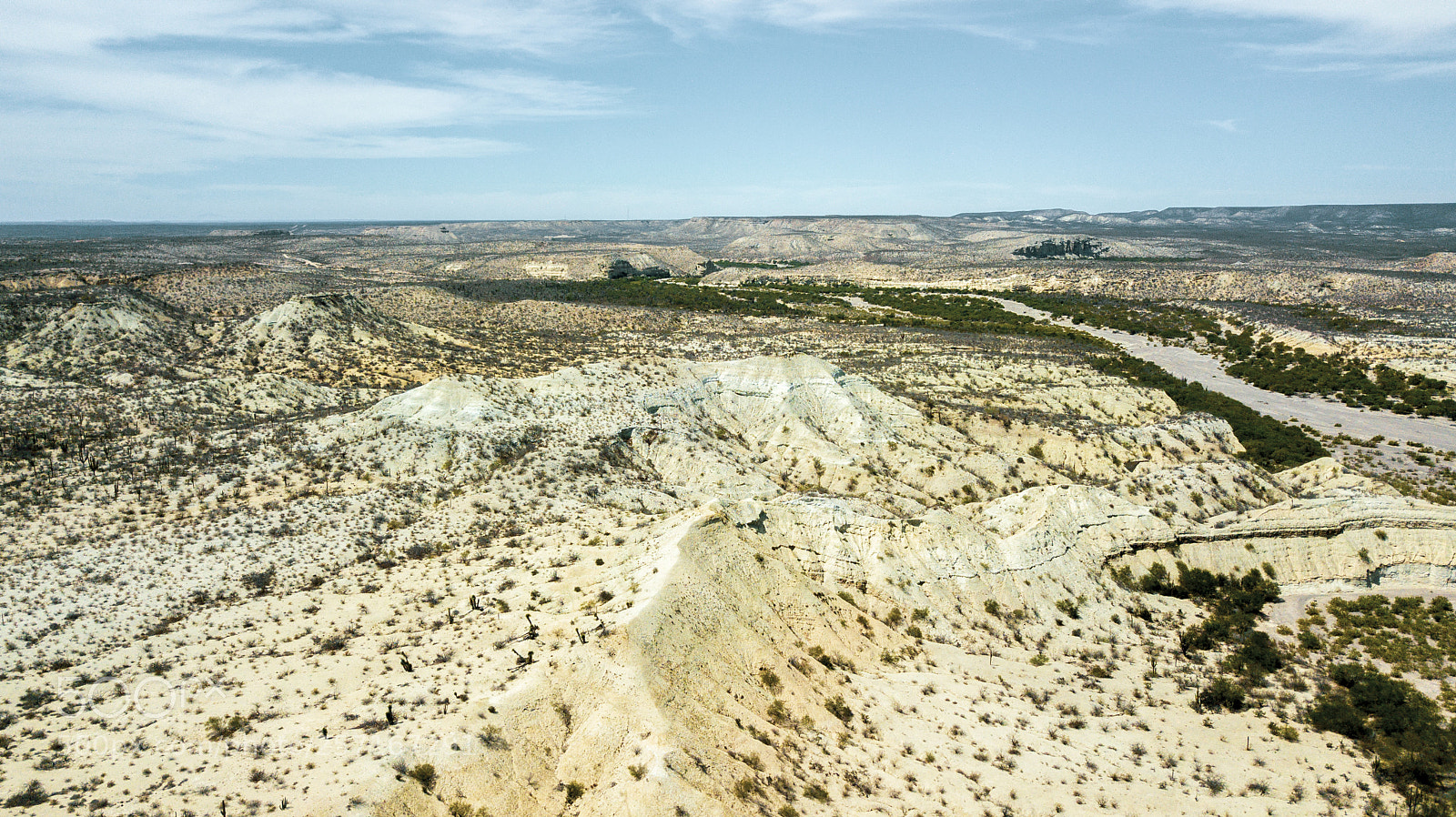 DJI FC220 sample photo. Desert landscape in mexico photography