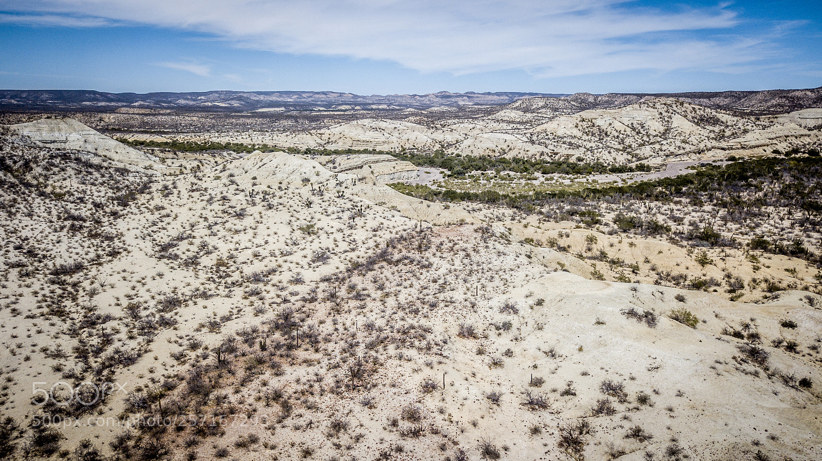 DJI FC220 sample photo. Desert landscape in mexico photography