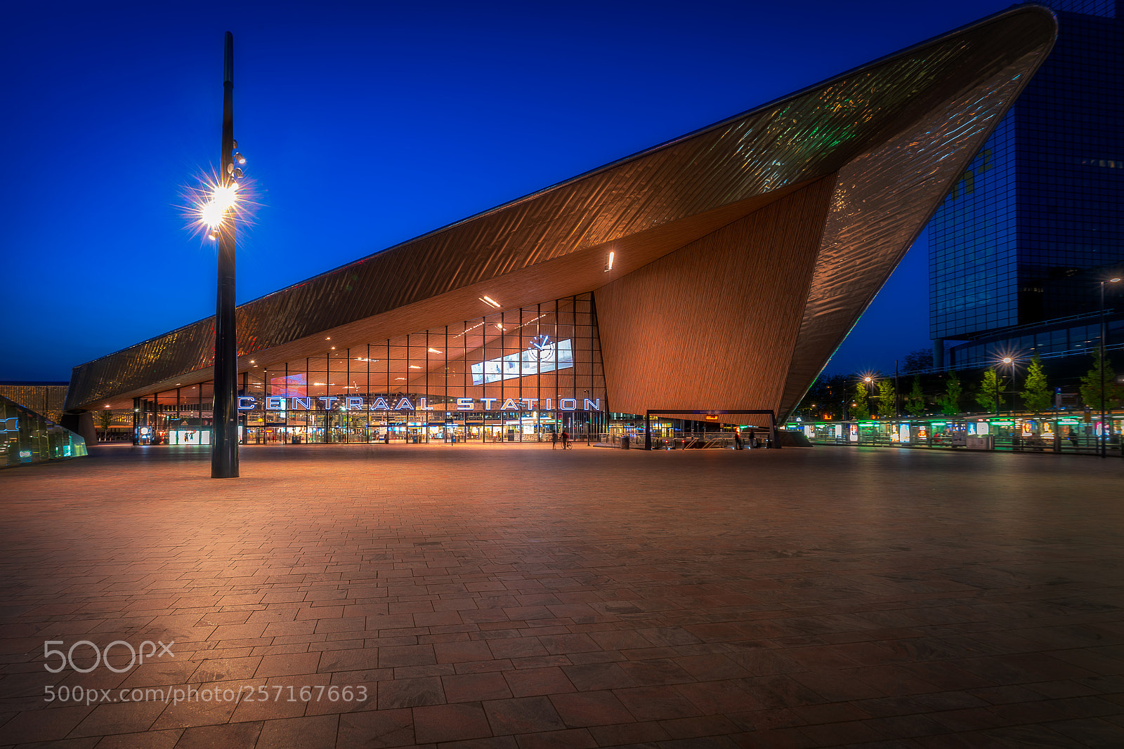 Sony a7R II sample photo. Rotterdam central station photography