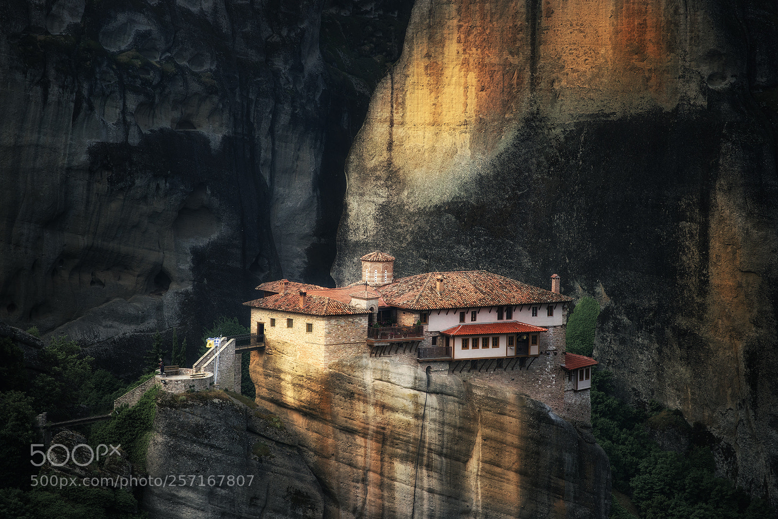 Sony a7R sample photo. Meteora monastery photography