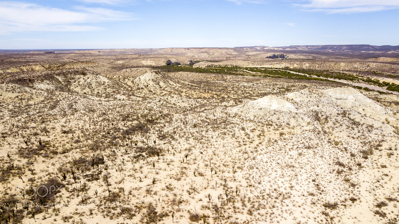 DJI FC220 sample photo. Desert landscape in mexico photography