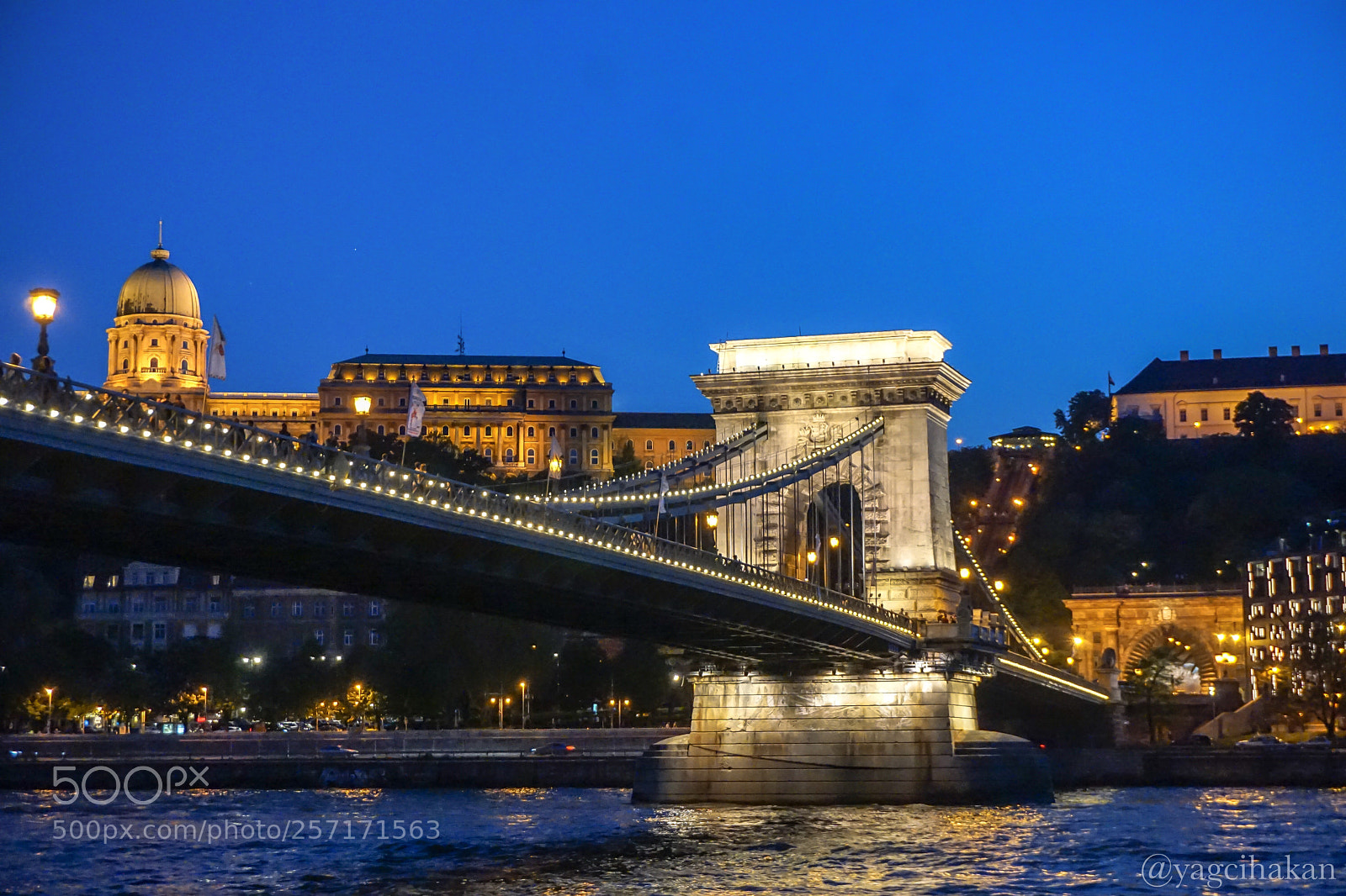 Sony a6000 sample photo. Lights of bridge photography