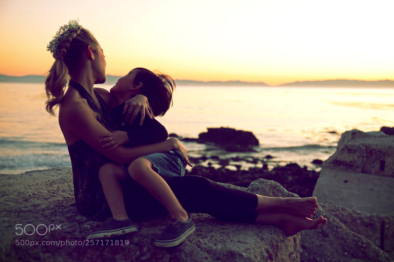 Canon EOS 5D Mark II sample photo. Young mother & son 3 photography