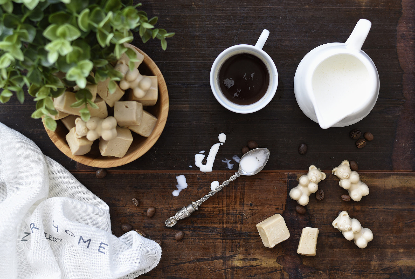 Nikon D5600 sample photo. Coffee gummy bears photography