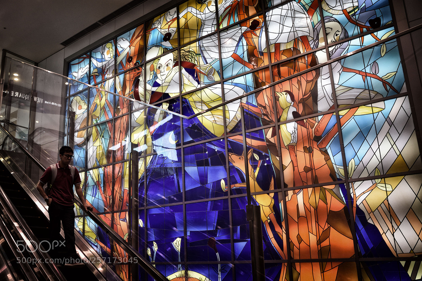Nikon D750 sample photo. Stained glass photography