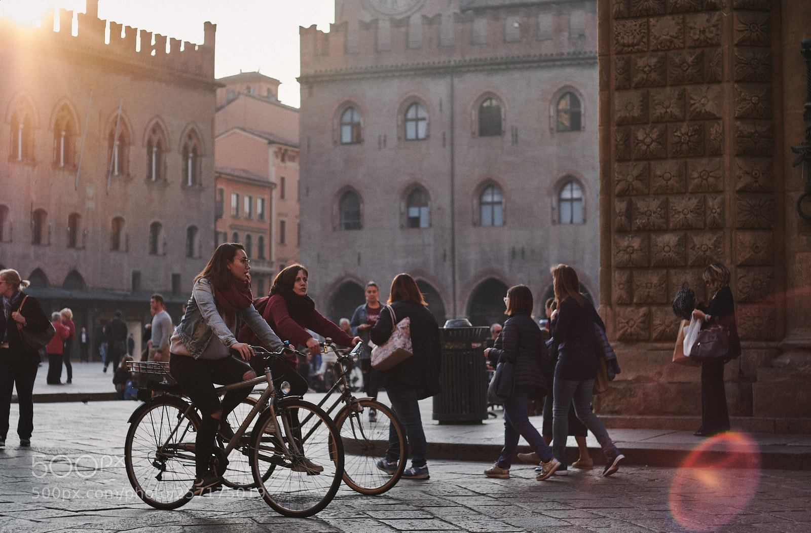 Fujifilm X-T2 sample photo. Piazza maggiore photography