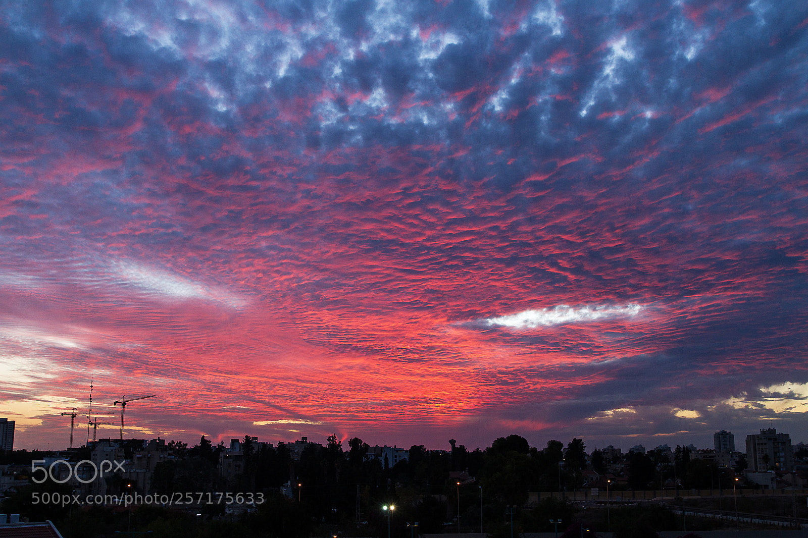 Canon EOS 7D sample photo. Pink clouds in the photography