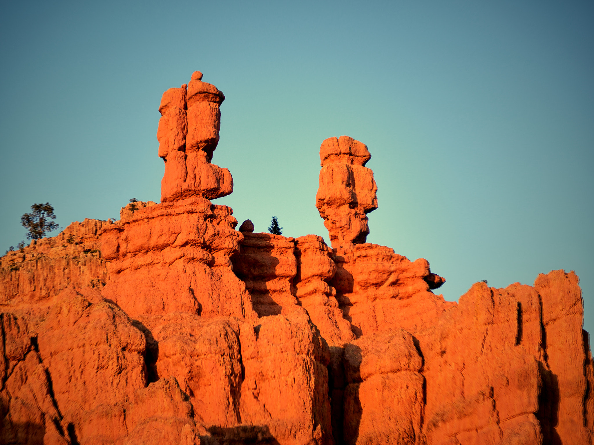 Nikon AF Nikkor 70-300mm F4-5.6G sample photo. Red canyon sunset photography